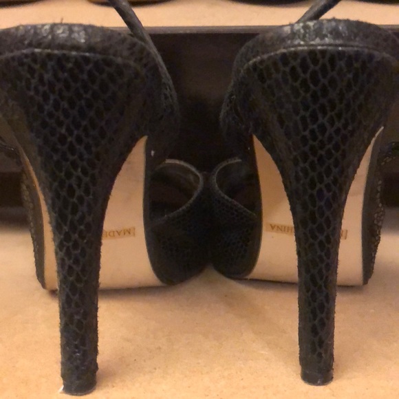 Black snake leather print - Picture 5 of 5